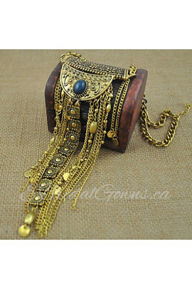 Restoring Ancient Ways Of Carve Patterns Or Designs On Woodwork Coin Long Tassels Diamond Necklace Sweater Chain