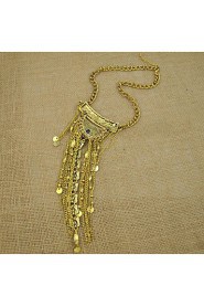 Restoring Ancient Ways Of Carve Patterns Or Designs On Woodwork Coin Long Tassels Diamond Necklace Sweater Chain