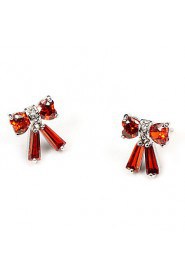 Stud Earrings Women's Cubic Zirconia/Alloy Earring