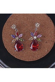 Drop Earrings Couples'/Kid's/Women's Cubic Zirconia Earring Cubic Zirconia