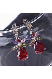 Drop Earrings Couples'/Kid's/Women's Cubic Zirconia Earring Cubic Zirconia