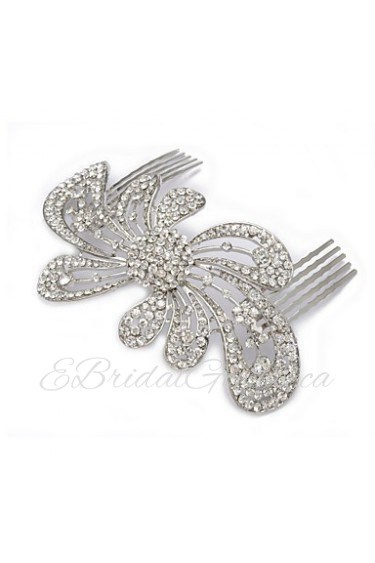 Women's Alloy Headpiece-Wedding / Special Occasion / Outdoor Hair Combs Clear