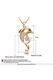 Women's Alloy Necklace Anniversary / Birthday / Daily / Special Occasion / Office & Career / Outdoor Cubic Zirconia