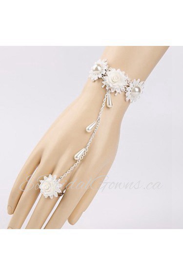 White Lace Bracelet