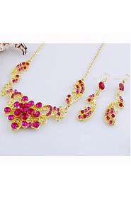 Jewelry Set Women's Birthday / Gift / Party / Daily / Special Occasion Jewelry Sets Alloy Necklaces / Earrings As the Picture