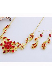 Jewelry Set Women's Birthday / Gift / Party / Daily / Special Occasion Jewelry Sets Alloy Necklaces / Earrings As the Picture