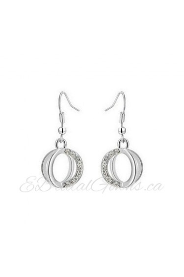 Drop Earrings Women's Alloy Earring Cubic Zirconia