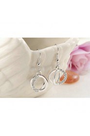 Drop Earrings Women's Alloy Earring Cubic Zirconia