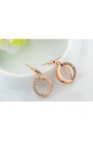 Drop Earrings Women's Alloy Earring Cubic Zirconia