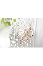 Drop Earrings Women's Alloy Earring Cubic Zirconia