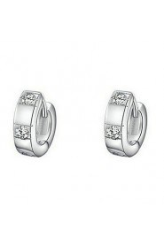 Stud Earrings Women's Alloy Earring Cubic Zirconia