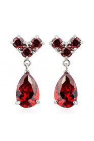 Drop Earrings Couples'/Kid's/Women's Cubic Zirconia Earring Cubic Zirconia