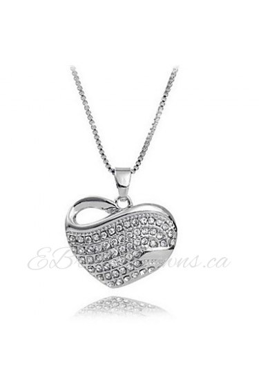 Women's Alloy Necklace Anniversary/Birthday/Gift/Party/Daily/Special Occasion/Causal Rhinestone