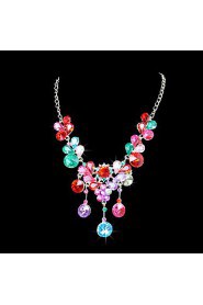 Jewelry Set Women's Birthday / Gift / Party / Special Occasion Jewelry Sets Alloy Rhinestone / Cubic Zirconia Earrings / NecklacesAs the