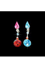 Jewelry Set Women's Birthday / Gift / Party / Special Occasion Jewelry Sets Alloy Rhinestone / Cubic Zirconia Earrings / NecklacesAs the