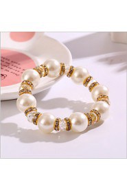 Women's Strand Bracelet Imitation Pearl Crystal / Imitation Pearl / Rhinestone