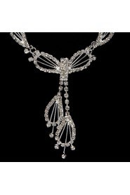 Jewelry Set Women's Anniversary / Wedding / Engagement / Gift / Party / Special Occasion Jewelry Sets Alloy / Rhinestone Rhinestone