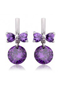 Drop Earrings Couples'/Kid's/Women's Cubic Zirconia Earring Cubic Zirconia