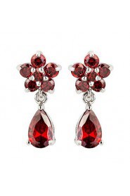 Drop Earrings Couples'/Kid's/Women's Cubic Zirconia Earring Cubic Zirconia