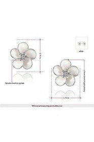 Stud Earrings Women's Alloy Earring Cubic Zirconia