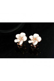 Stud Earrings Women's Alloy Earring Cubic Zirconia