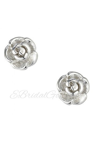 Stud Earrings Women's Sterling Silver Earring