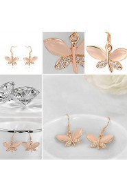 Drop Earrings Women's Alloy Earring Opal