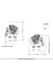 Stud Earrings Women's Alloy Earring Cubic Zirconia