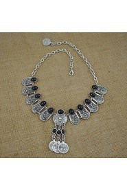 Exotic Turkey New Winter Wind Coin Necklace Sweater Chain