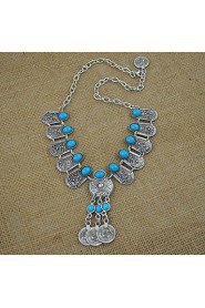 Exotic Turkey New Winter Wind Coin Necklace Sweater Chain