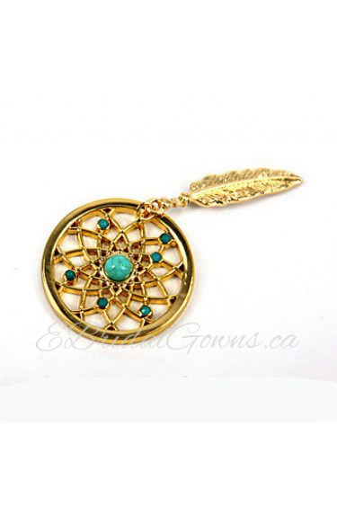 Fashion Summer Gift 33mm Alloy Mi Moneda Gold Dream Catcher Coin for 35mm Coin Necklace Holder Pendant