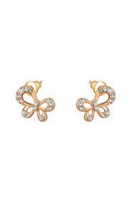 Stud Earrings Women's Alloy Earring Cubic Zirconia