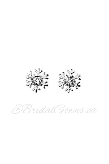 Stud Earrings Women's Alloy Earring Rhinestone