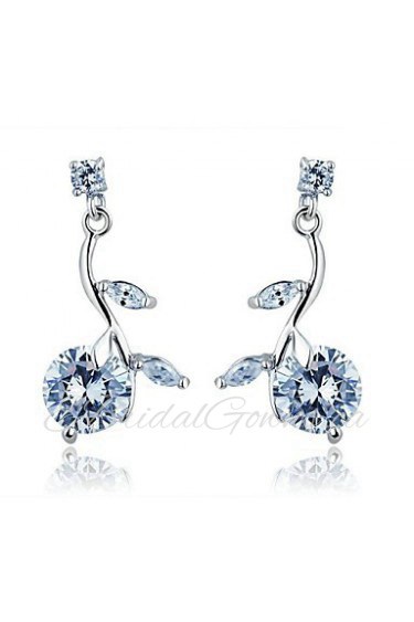 Drop Earrings Couples'/Kid's/Women's Cubic Zirconia Earring Cubic Zirconia