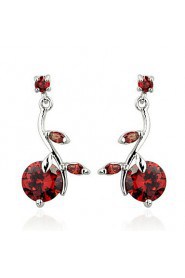 Drop Earrings Couples'/Kid's/Women's Cubic Zirconia Earring Cubic Zirconia