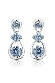 Drop Earrings Couples'/Kid's/Women's Cubic Zirconia Earring Cubic Zirconia