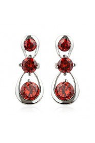 Drop Earrings Couples'/Kid's/Women's Cubic Zirconia Earring Cubic Zirconia