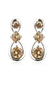 Drop Earrings Couples'/Kid's/Women's Cubic Zirconia Earring Cubic Zirconia