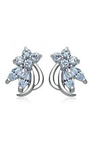 Stud Earrings Couples'/Kid's/Women's Cubic Zirconia Earring Cubic Zirconia