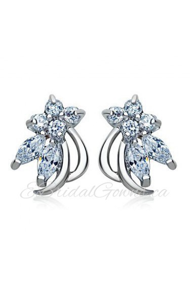 Stud Earrings Couples'/Kid's/Women's Cubic Zirconia Earring Cubic Zirconia