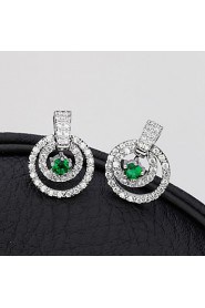 Drop Earrings Women's Cubic Zirconia Earring Cubic Zirconia