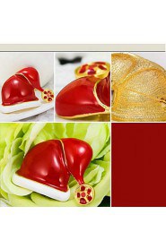 Women's Alloy Brooch Red