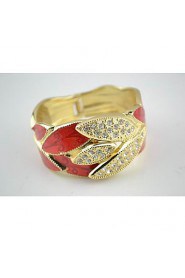 Ladies'Rhinestone Bracelets In Alloy(More Colors)