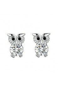 Stud Earrings Women's Alloy Earring Cubic Zirconia