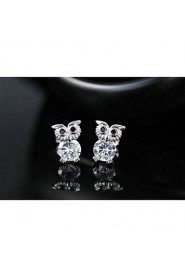 Stud Earrings Women's Alloy Earring Cubic Zirconia