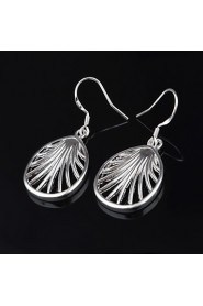 Women's Titanium Bow Drop Earrings