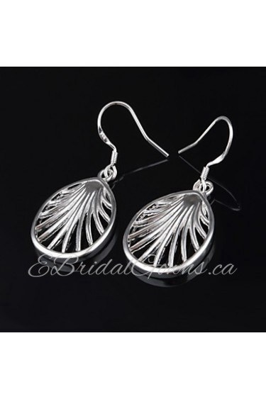 Women's Titanium Bow Drop Earrings