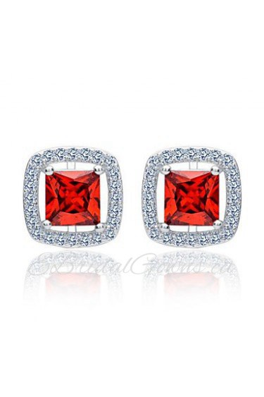 Stud Earrings Women's Cubic Zirconia Earring Cubic Zirconia