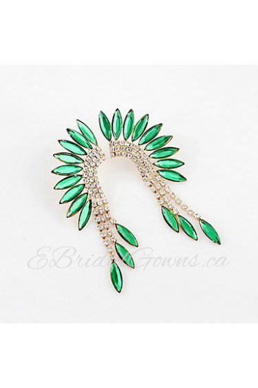 Luxury Alloy With Shiny Rhinestone Drop Earrings (More Colors)