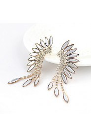 Luxury Alloy With Shiny Rhinestone Drop Earrings (More Colors)